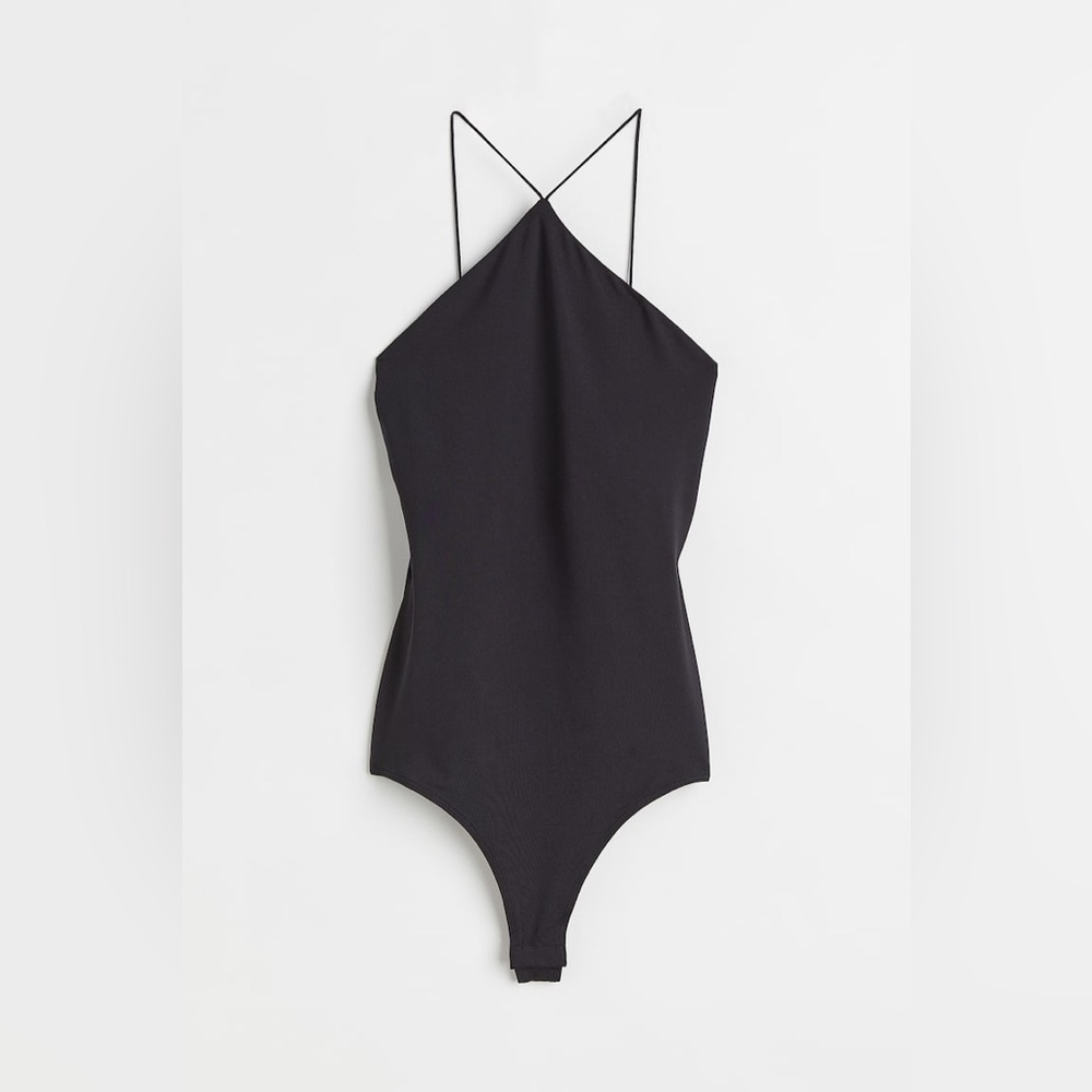 H&M JERSEY THONG BODYSUIT